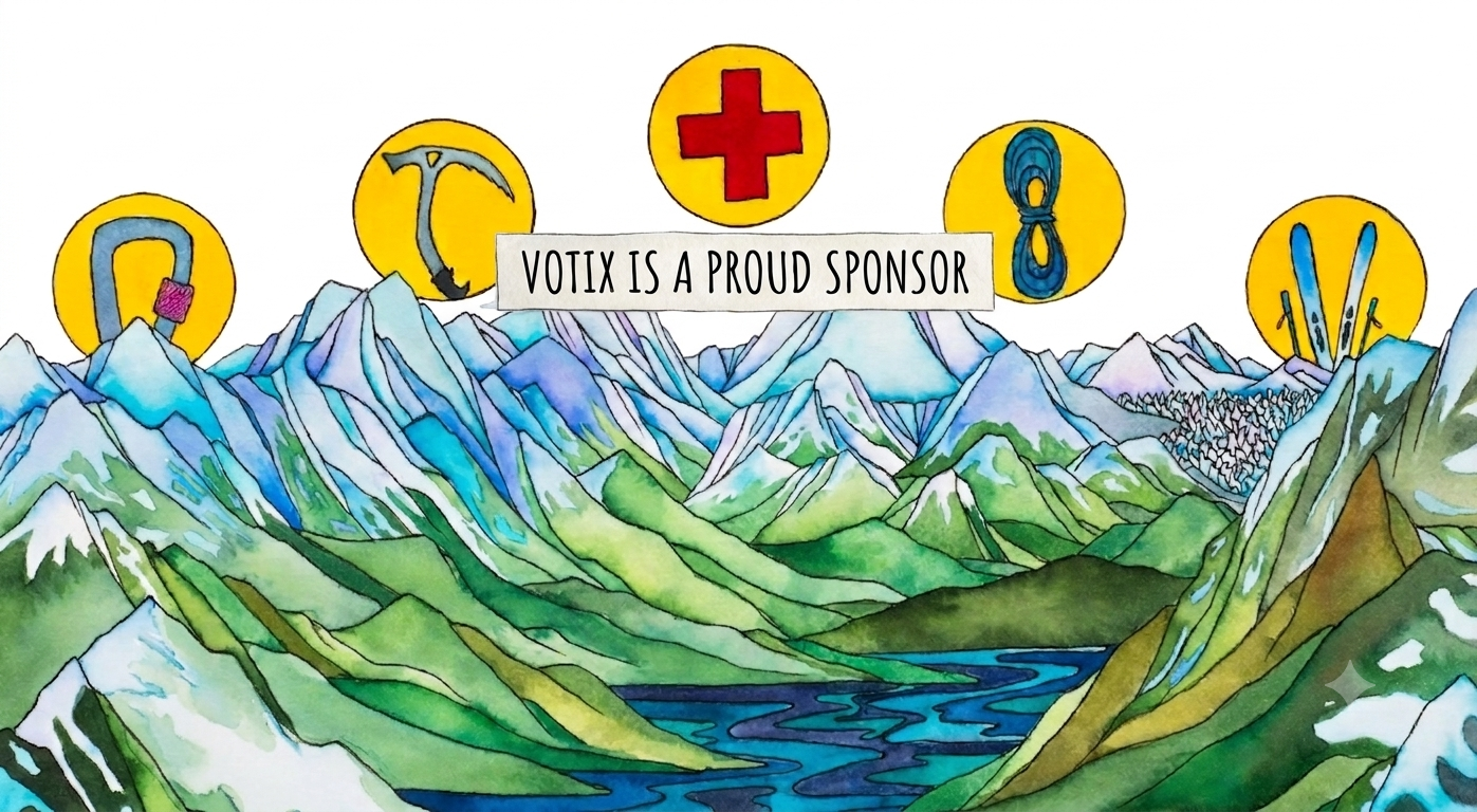 VOTIX Mountain Rescue Association Sponsor